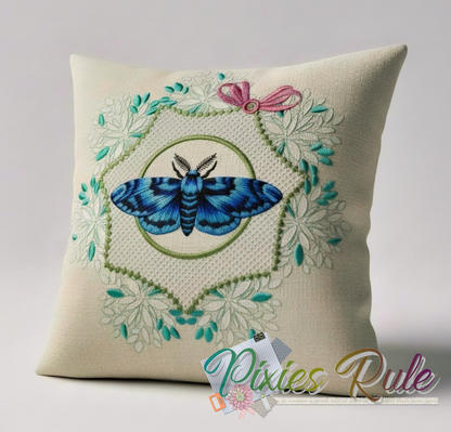 Nature's "Leaves" Monogram Frame 8x8