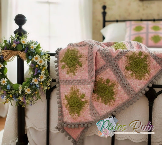 Mock Fusion - Vintage Rose 5x7