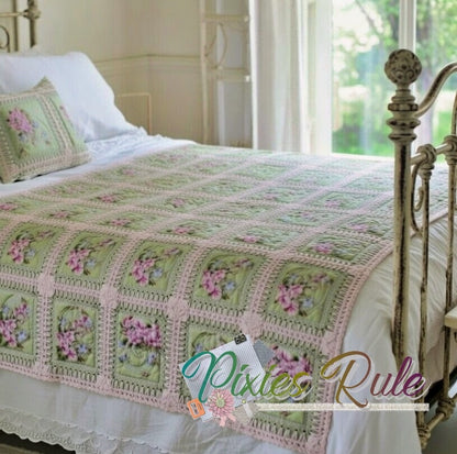 Mock Fusion - Clover 4x4 Machine Embroidery Design by Pixies Rule