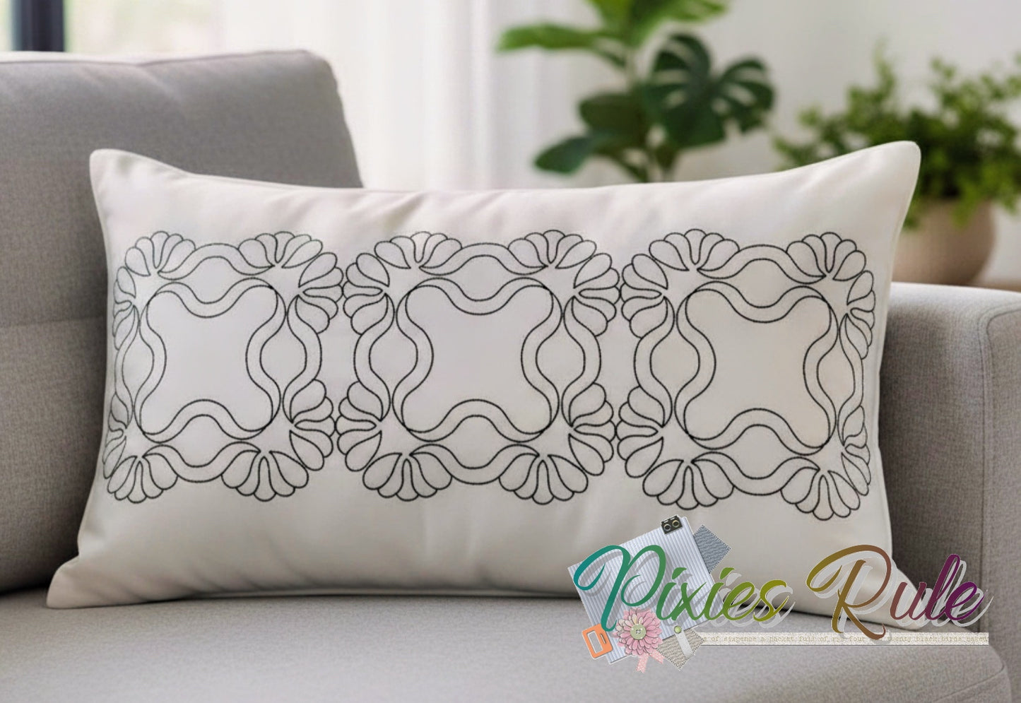 Motif Me 5x7 Machine Embroidery Design by Pixies Rule