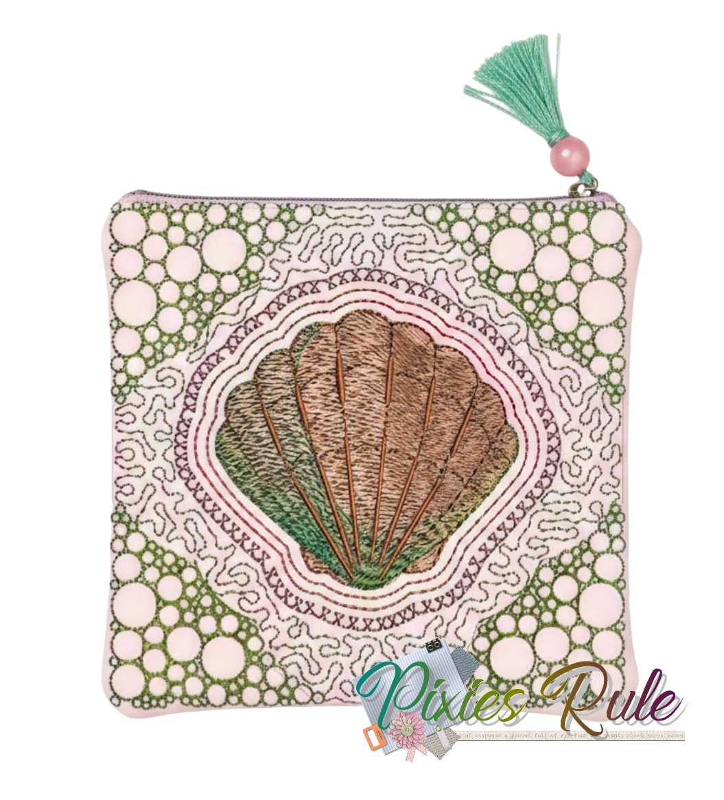 At The Sea Machine Embroidery Design by Pixies Rule