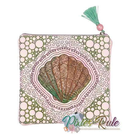 At The Sea Machine Embroidery Design by Pixies Rule