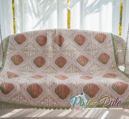 At The Sea Machine Embroidery Design by Pixies Rule