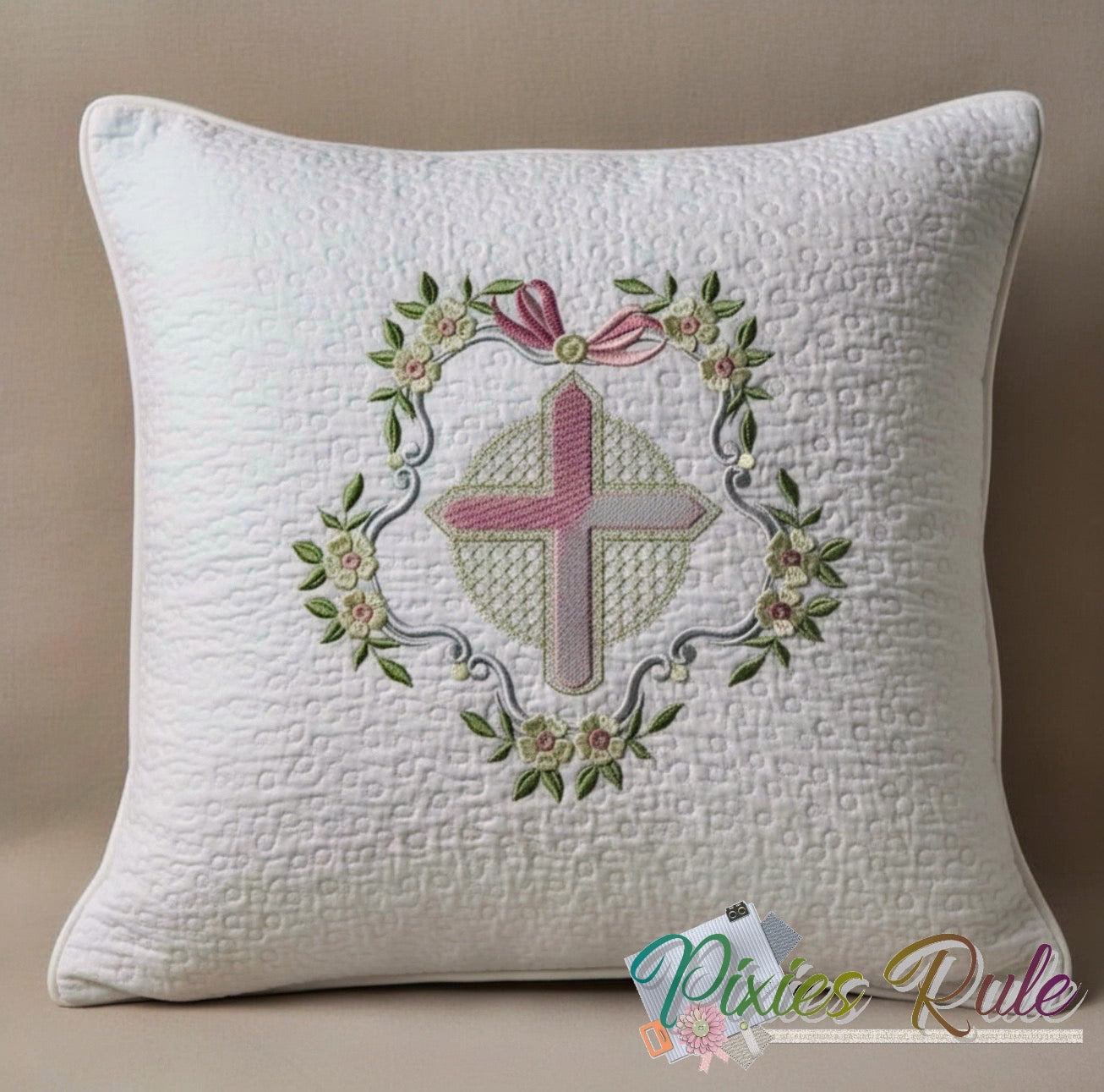 Light From Above 5x7 Machine Embroidery Design by Pixies Rule