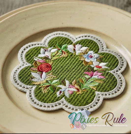 Welcome Spring Coaster 5x7