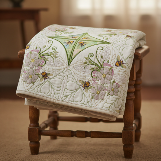 Jardin A La Francaise Quilt 8x8