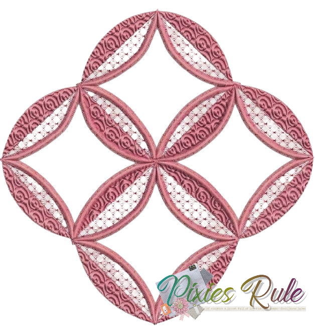 Mock Cathedral Windows 5x7