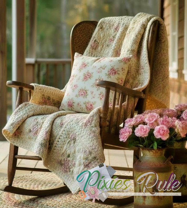 Mock Fusion - Ribbon 4x4 Machine Embroidery Design by Pixies Rule