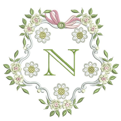 English Garden Alphabet 4x4