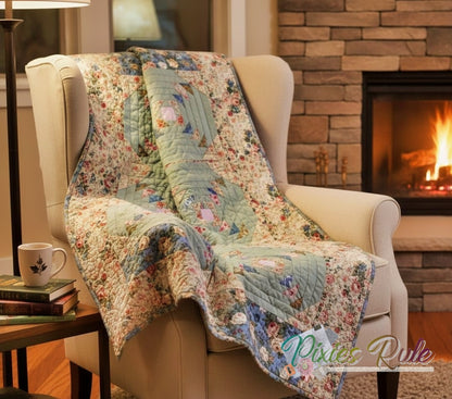 Pineapple Quilt Block 6x6