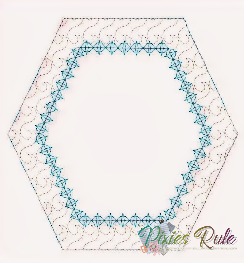 Mock Secret Garden Singles 5x7 Machine Embroidery Design by Pixies Rule