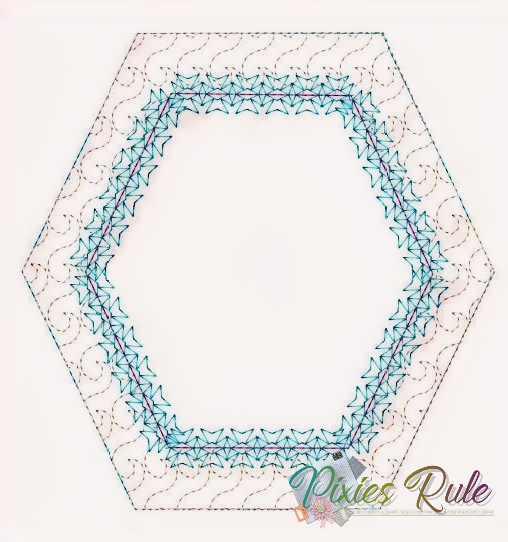 Mock Secret Garden Singles 5x7 Machine Embroidery Design by Pixies Rule