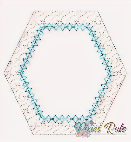 Mock Secret Garden Singles 5x7 Machine Embroidery Design by Pixies Rule