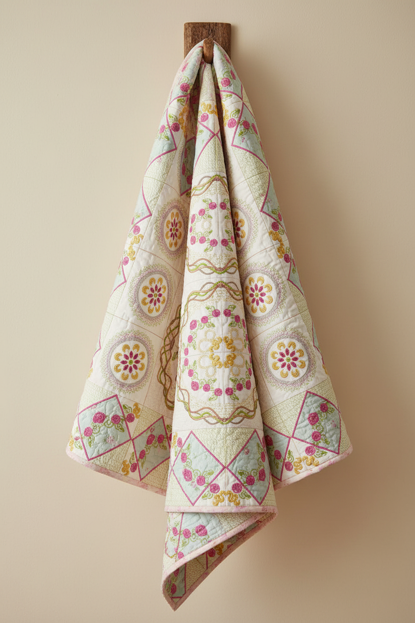 Santiago de Compostela Quilt 8x8