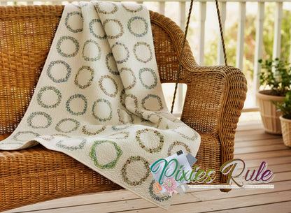 Secret Garden Embellished Singles 6x6