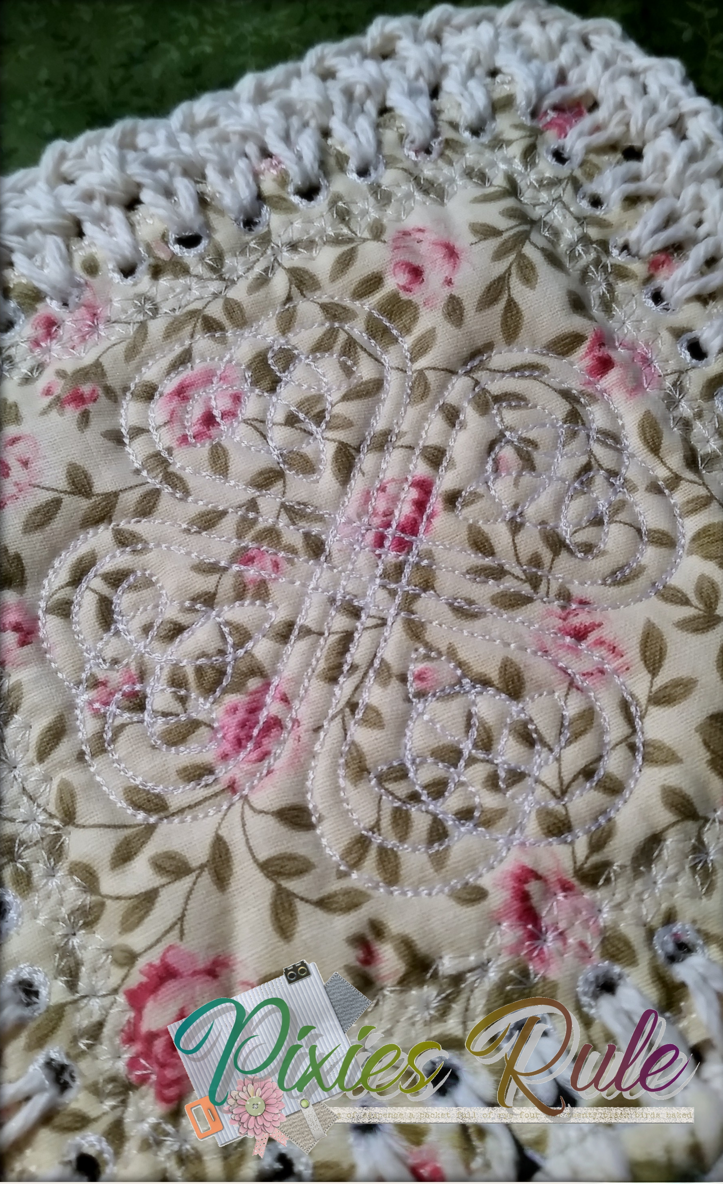 Mock Fusion - Shamrock 6x6 Machine Embroidery Design by Pixies Rule