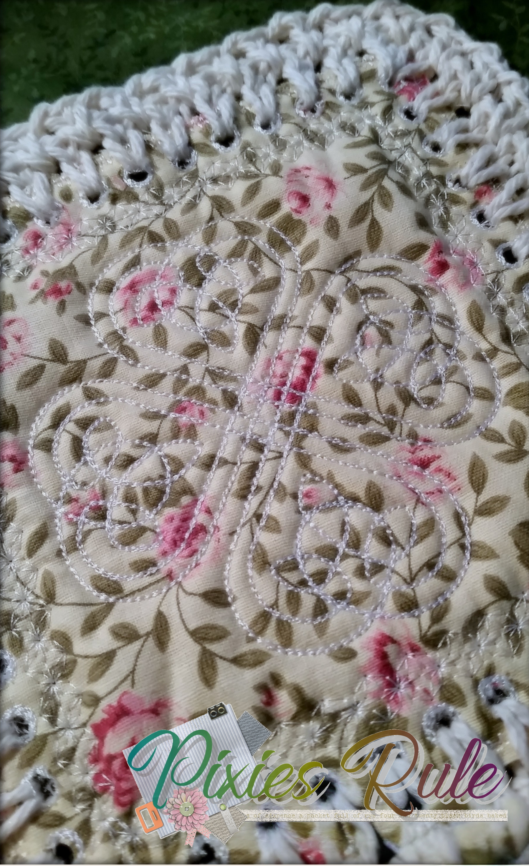 Mock Fusion - Shamrock 6x6 Machine Embroidery Design by Pixies Rule