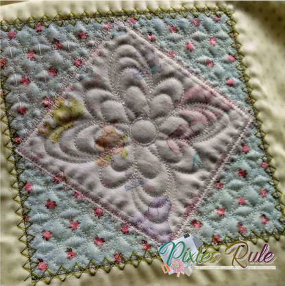 All Tucked In Crib Quilt 8x8