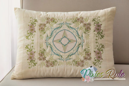 Spring Tweets Pillow & Quilt Set - 6x6