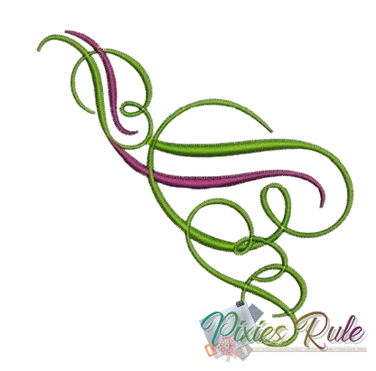 Moonbeam Pillow Machine Embroidery Design by Pixies Rule