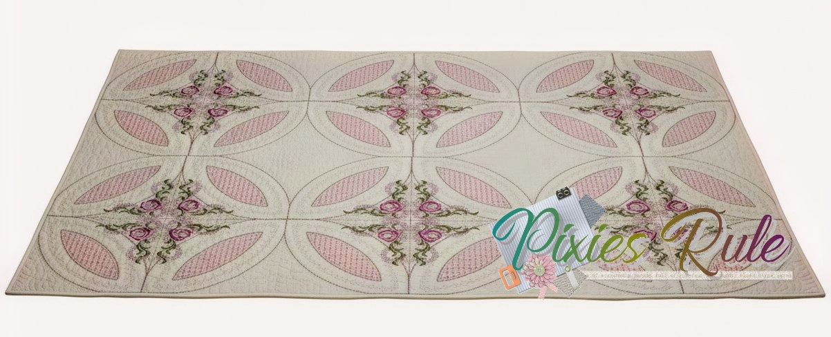 Timeless Quilt 5x7 Machine Embroidery Design by Pixies Rule