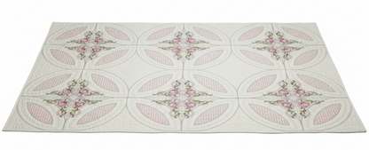 Timeless Mock Double Wedding Ring Quilt 8x8