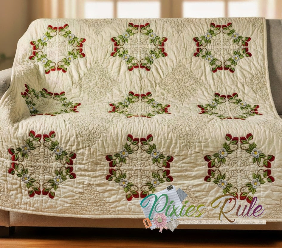 Utopia Machine Embroidery Design by Pixies Rule