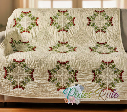 Utopia Machine Embroidery Design by Pixies Rule