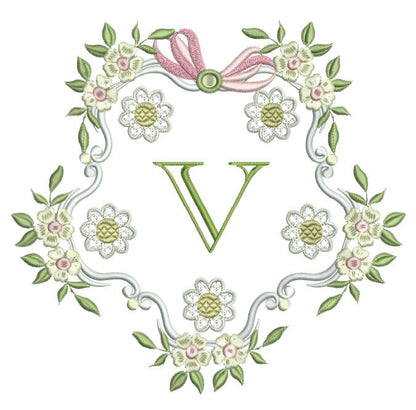 English Garden Alphabet 4x4