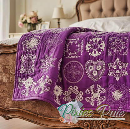 Heirloom Whitework Trails 6x6