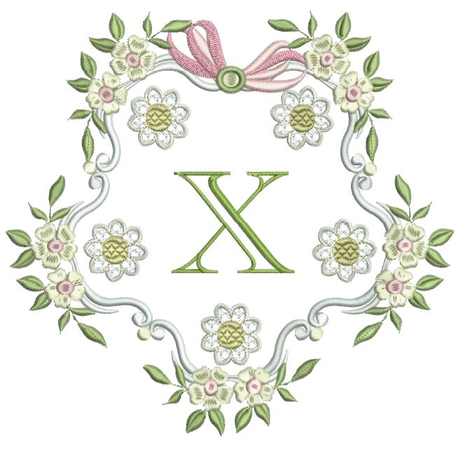 English Garden Alphabet 4x4