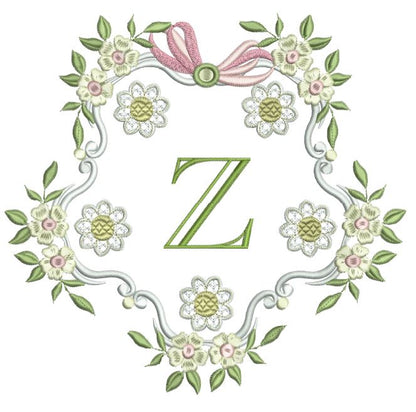 English Garden Alphabet 4x4