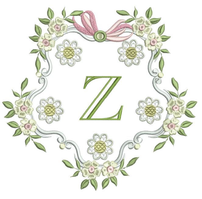 English Garden Alphabet 5x7