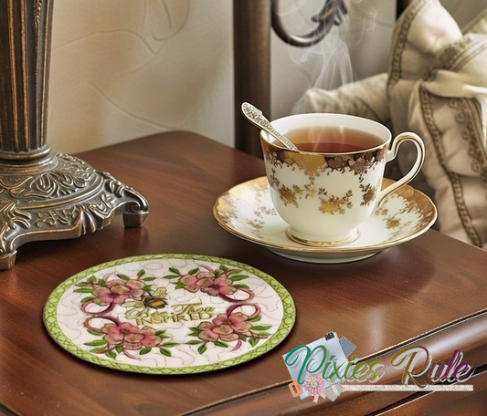 Bee Inspired Mug Mat 5x7