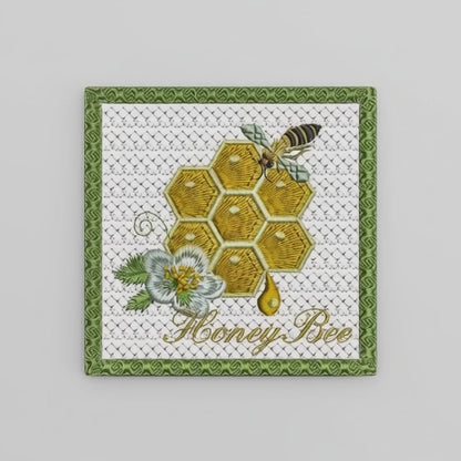 Honeybee Coaster Square