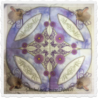 Bunny Dance Quilt 5x5
