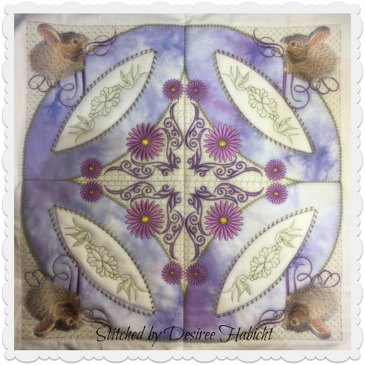 Bunny Dance Quilt 5x5
