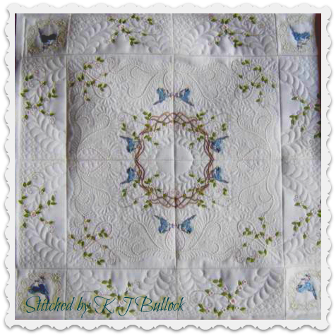 Flower Trails Quilt - 6X6