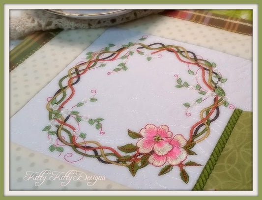 Grapevine Wreath Place Mat 7x12