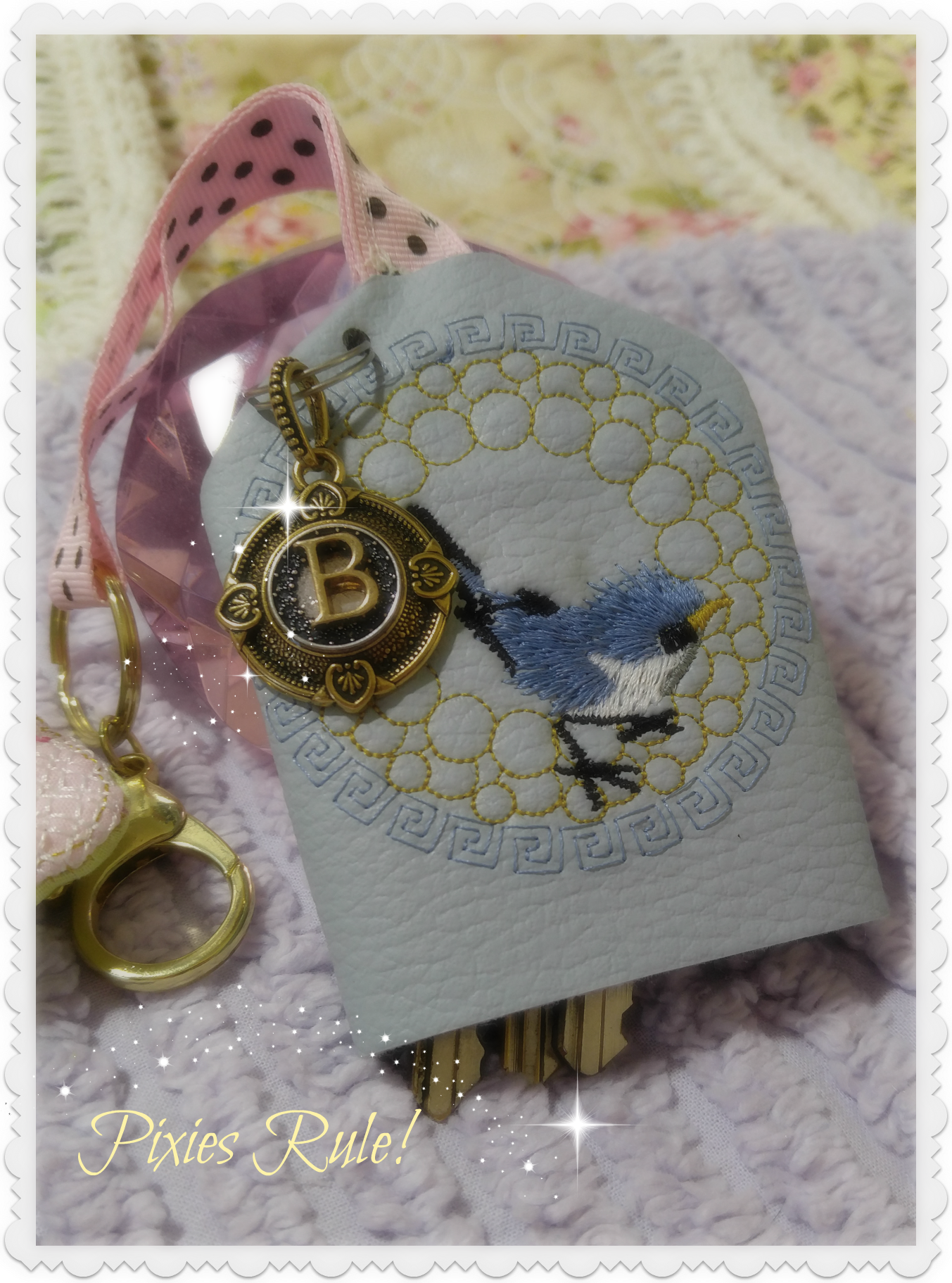 Baby Jay Vinyl Key Holder