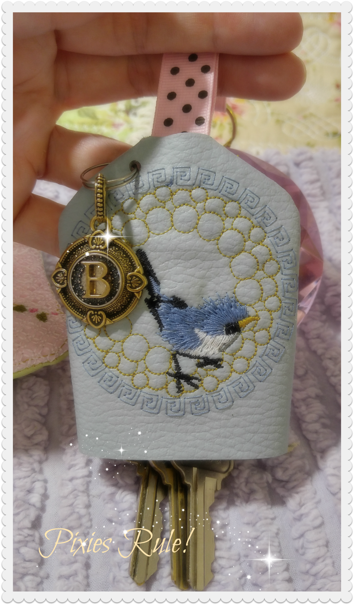 Baby Jay Vinyl Key Holder