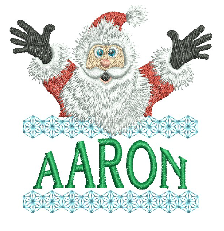 Surprise Santa Name - Aaron