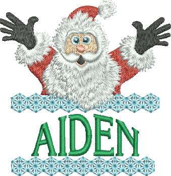 Surprise Santa Name - Aiden