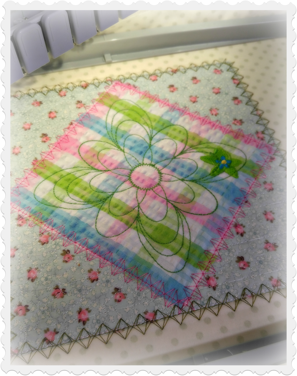 All Tucked In Crib Quilt 6X6