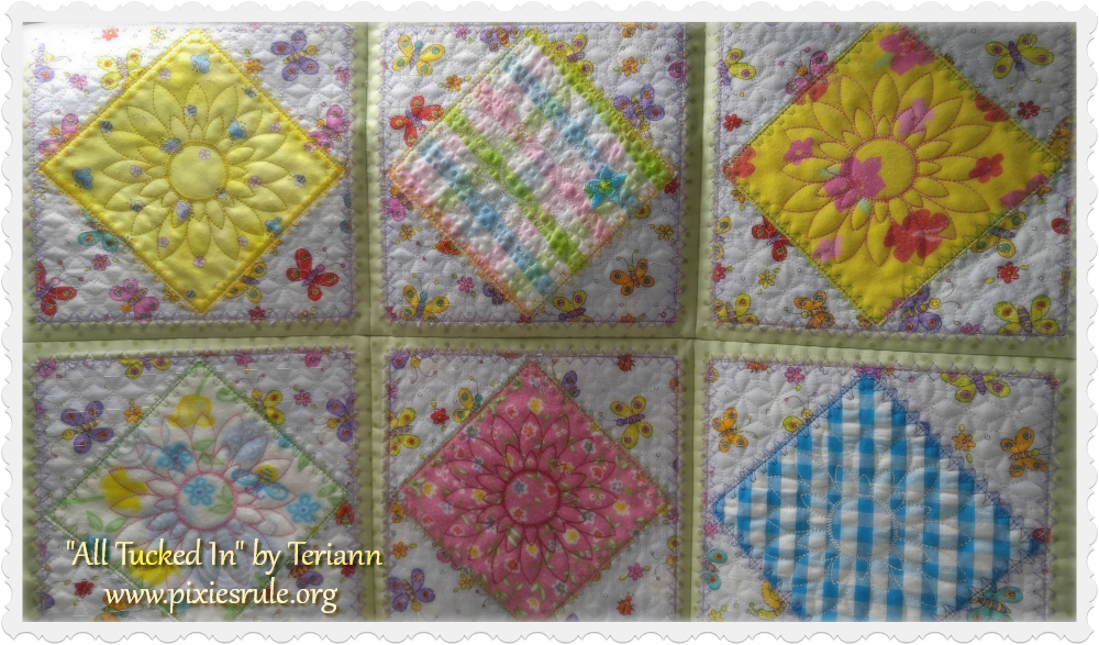 All Tucked In Crib Quilt 8x8
