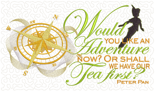 An Adventure or Tea 8x14