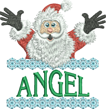 Surprise Santa Name - Angel