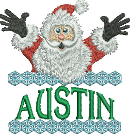 Surprise Santa Name - Austin