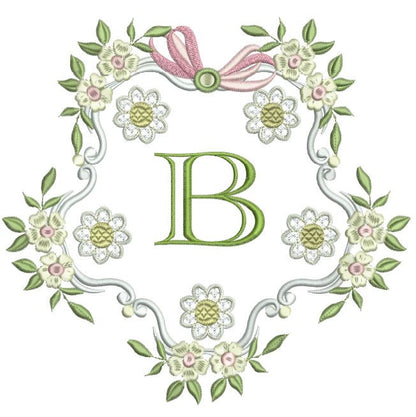 English Garden Alphabet 8x8