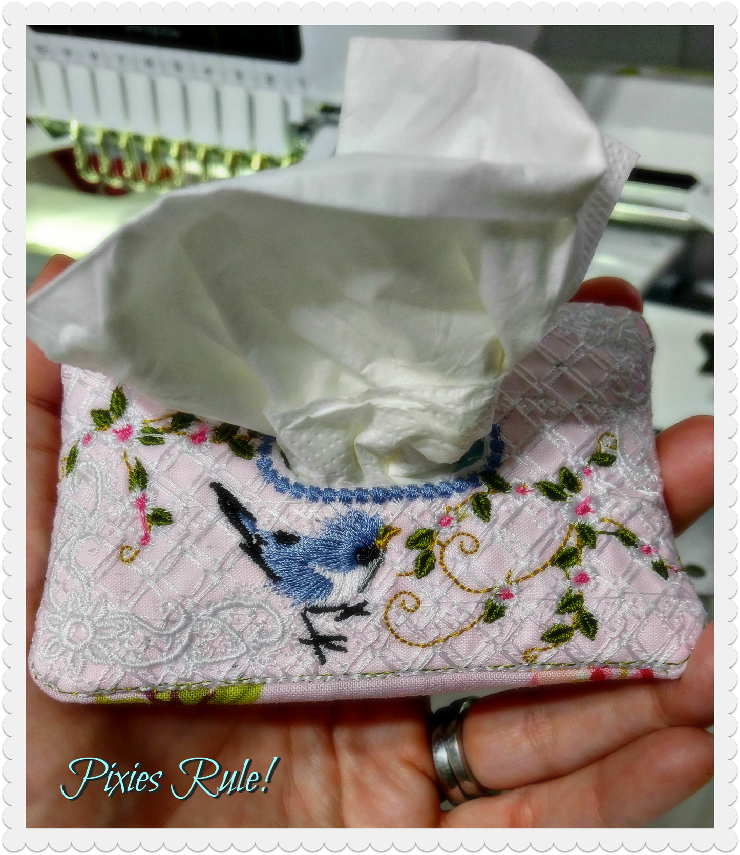 It Is Spring Tissue Holder